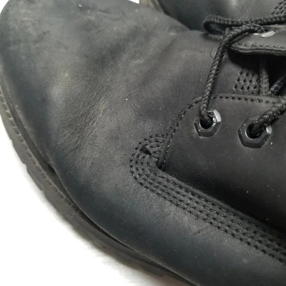 Timberland Men's Black Leather Ankle Boots Primaloft 10 - Picture 9 of 12